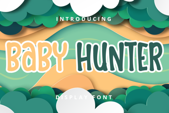 Baby Hunter Font: A Fun Display Typeface for Campaigns