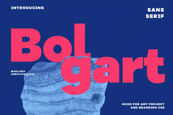 Bolgart Font: A Bold Display Typeface for Confident Branding