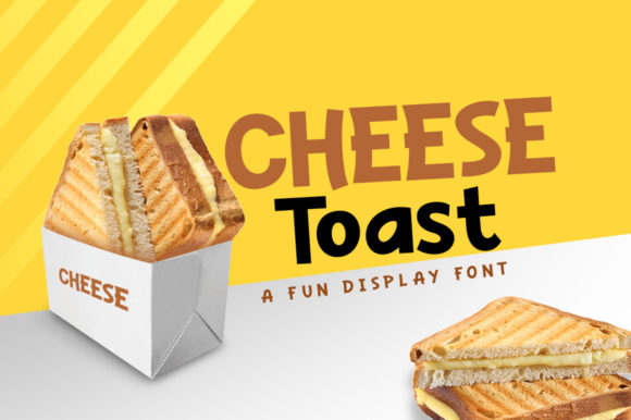 Bringing a Smile to Your Craft: The Cheese Toast Display Font