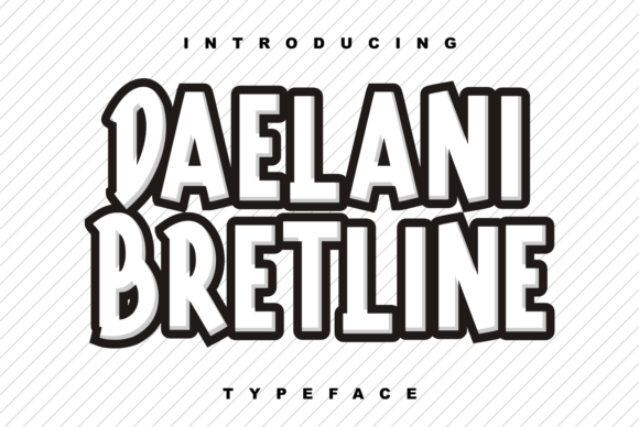 Daelani Bretline: A Display Font Built for Web Presence