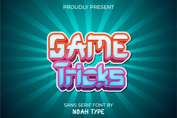 Game Tricks: A Display Font with Arcade Soul