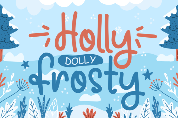 Holly Frosty: A Playful Handwritten Font for Publishing