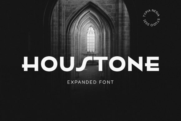 Houstone: A Bold Display Font for Impactful Web Design