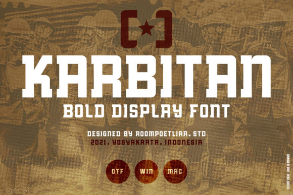 Karbitan: The Bold Display Font for Campaign Creators
