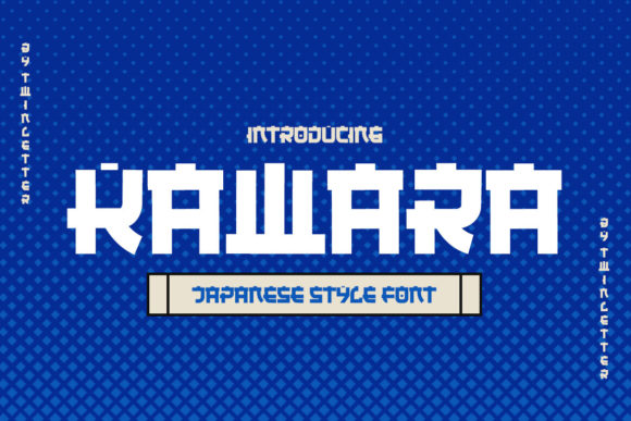 Kawara Font: A Display Typeface for Japanese Campaigns