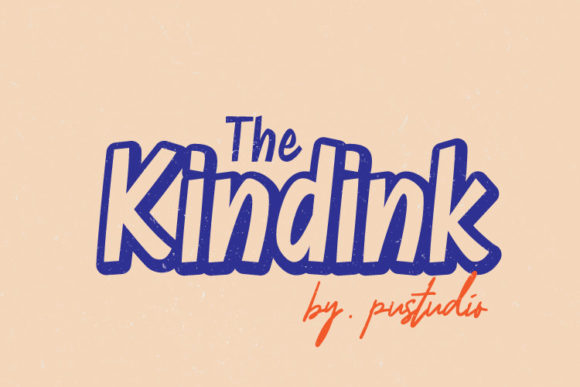 Kindink: A Retro Display Font That Earns Its Spot in Campaigns