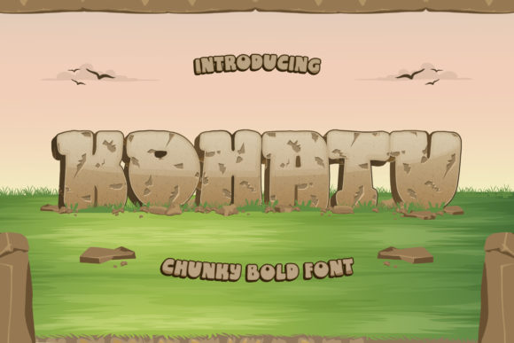 Kohatu: The Chunky Display Font for Bold Brand Personalities