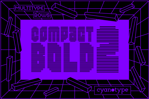 Quirky Pixel Font for Creative Labels