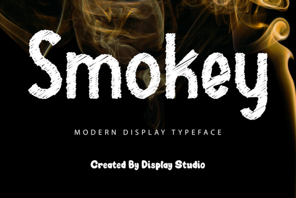 Smokey: A Display Font That Brings Handmade Designs to Life