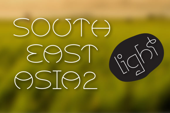 Southeast Asia 2: A Display Font With Real Grit and Grace