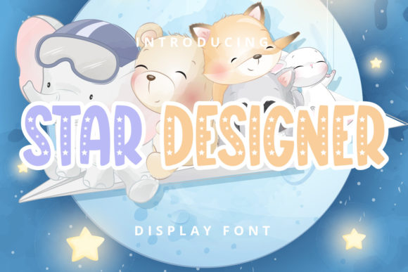 Star Designer: A Playful Display Font for Makers