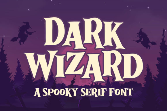 Testing Dark Wizard: A Spooky Font in a Real Web Design Project