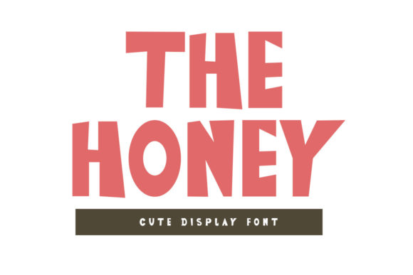 The Honey: A Friendly Display Font for Web Designers