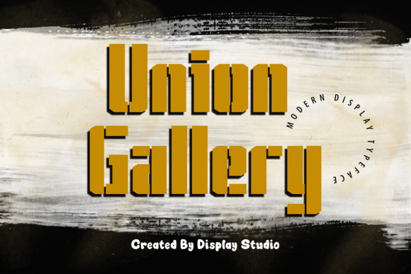 Why Union Gallery Font Feels Like a Creative Spark for Makers
