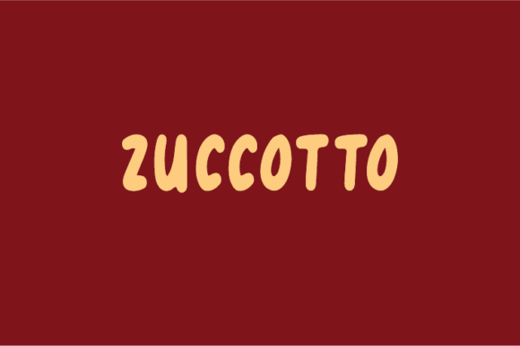 Zuccotto: A Playful Yet Grown-Up Font for Brand Personality